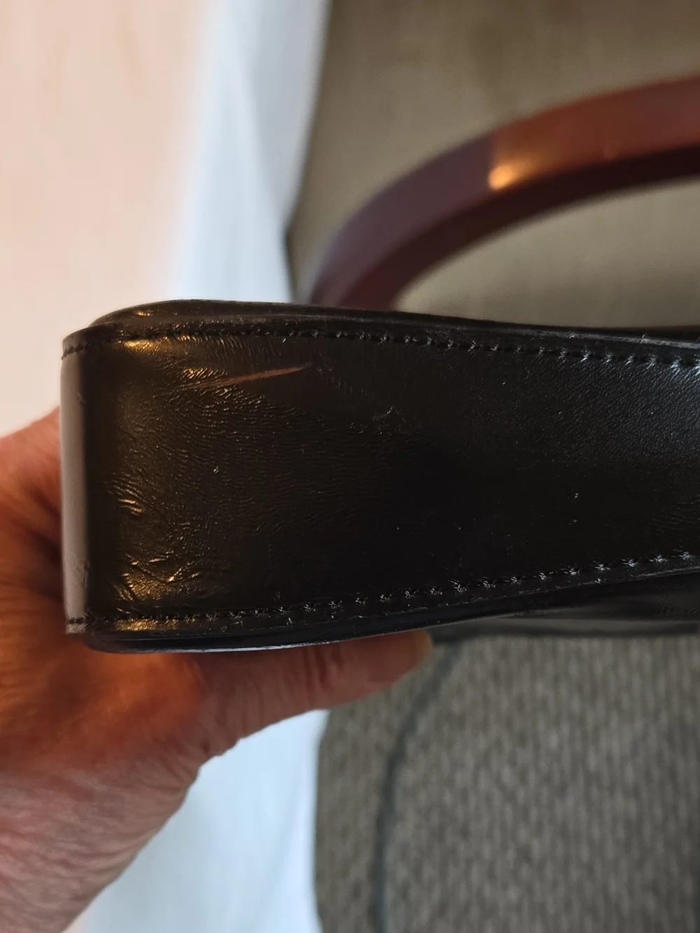 kate spade Black Leather Shoulder Bag